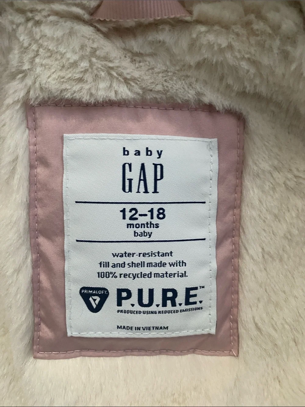 Baby Gap baby winter coat